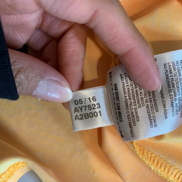 Adidas Tank Womens Extra Small Cheddar Climalite Racerback Vented Top *READ - Picture 11 of 13